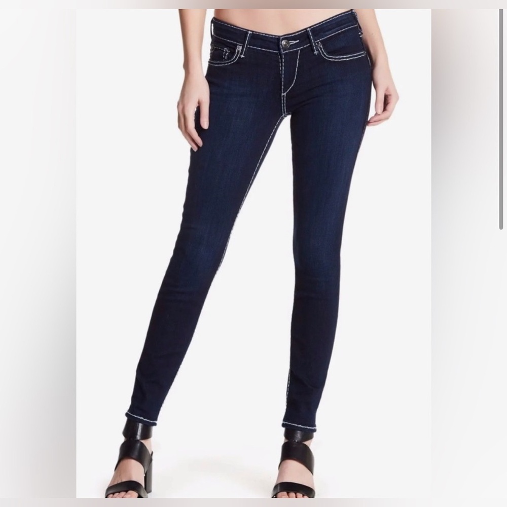 True Religion Casey Lowrise Super Skinny Jeans - Picture 2 of 16